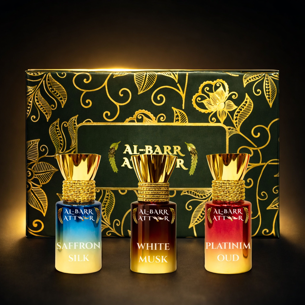 Pure Elegance Attar Perfume Combo Set (5.5ml × 3 ) in India