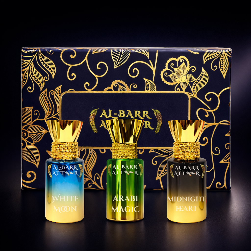 Calm Presence Attar Perfume Combo Set (5.5ml x 3) Ittar Fragrances