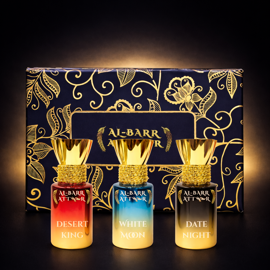 Eternal Nights Attar Perfume Fragrance in India Long Lasting Ittars Combo Set (11mlx3)