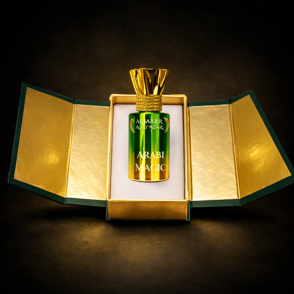 Arabi Magic – A Warm, Captivating Non-Alcoholic Attar with Timeless Charm