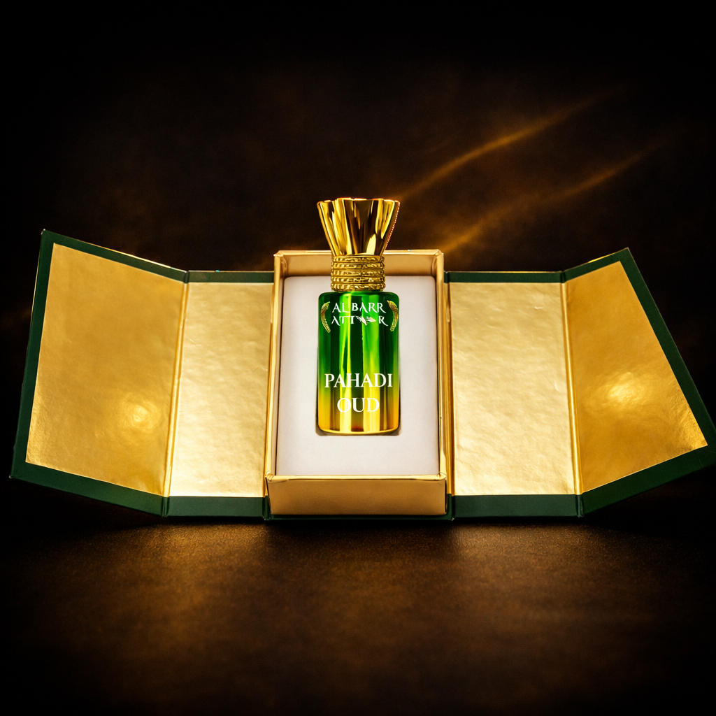 Pahadi Oud – A Fresh, Grounded Non-Alcoholic Attar Inspired by Mountain Calm