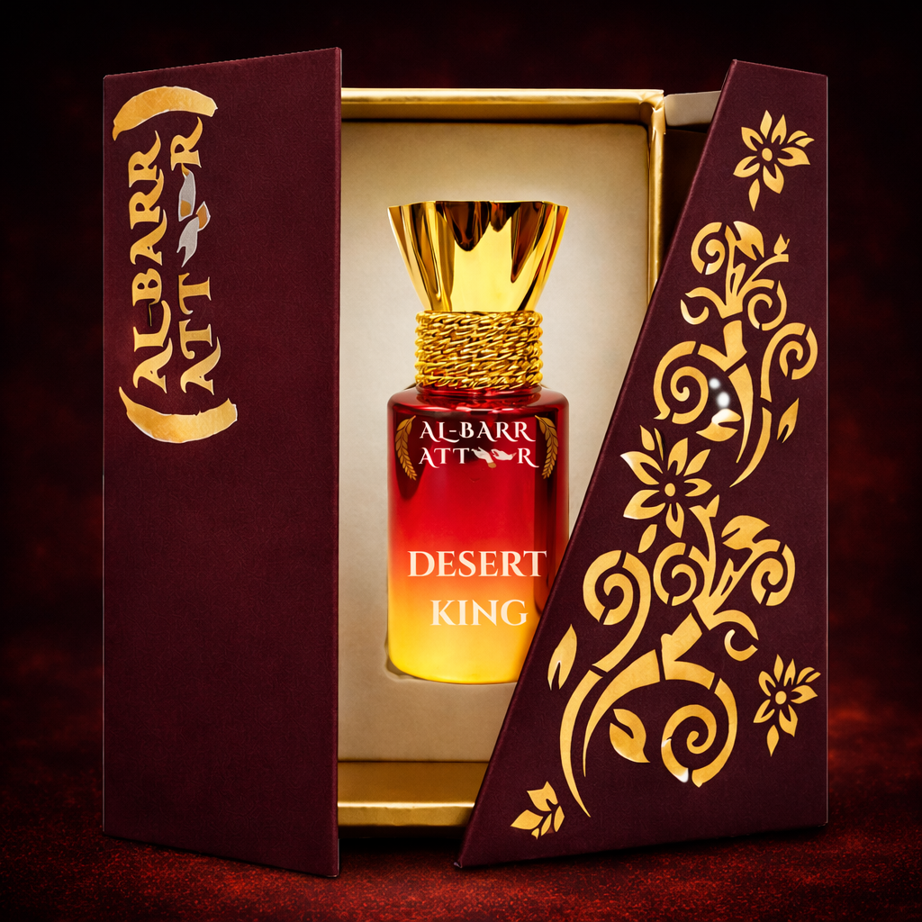 Desert King – A Bold Non-Alcoholic Attar Crafted for Power & Presence