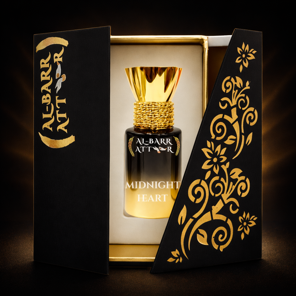 Midnight Heart – A Deep, Emotional Non-Alcoholic Attar Inspired by Quiet Nights