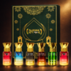Royal Elixir Attar Set – 6 Signature Ittar Perfumes Scents in India (5.5ml x 6)
